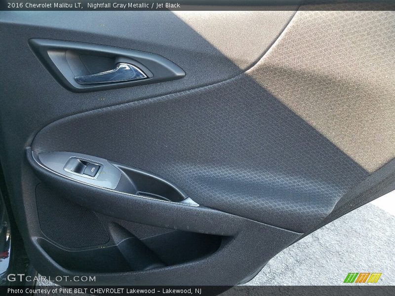 Nightfall Gray Metallic / Jet Black 2016 Chevrolet Malibu LT