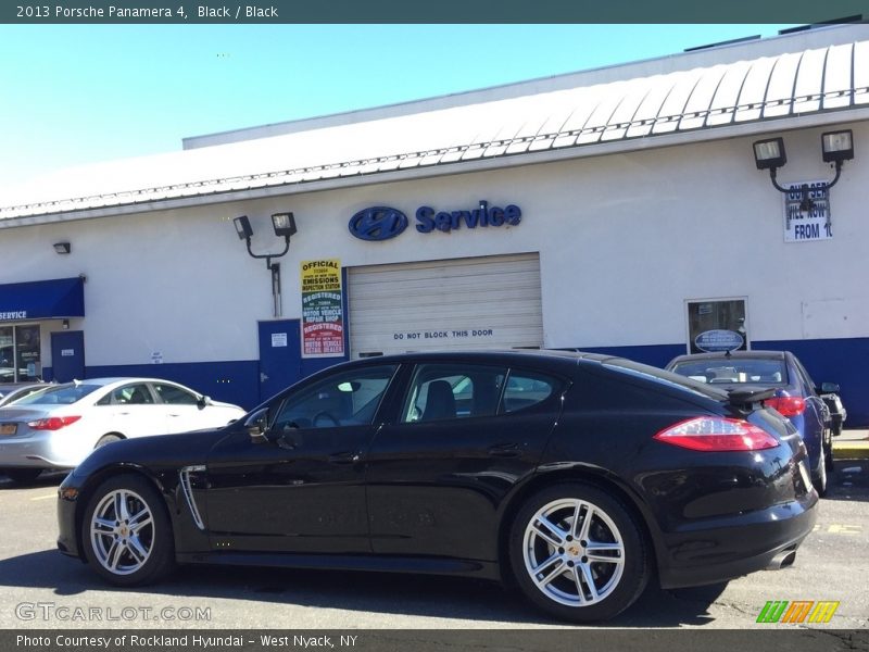 Black / Black 2013 Porsche Panamera 4