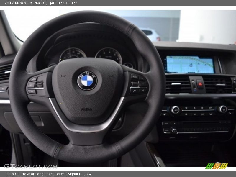 Jet Black / Black 2017 BMW X3 sDrive28i