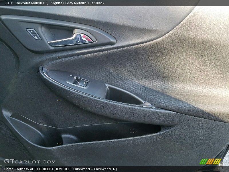 Nightfall Gray Metallic / Jet Black 2016 Chevrolet Malibu LT