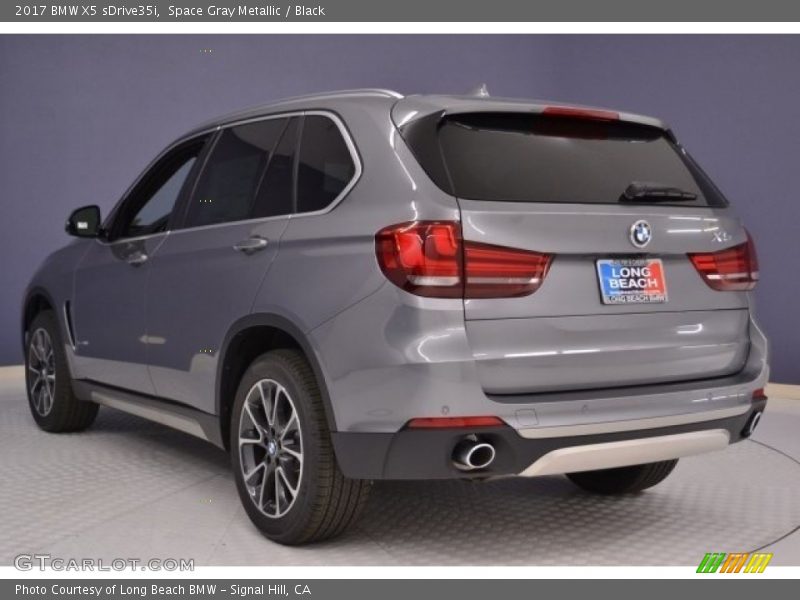 Space Gray Metallic / Black 2017 BMW X5 sDrive35i