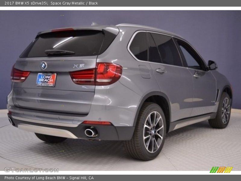 Space Gray Metallic / Black 2017 BMW X5 sDrive35i