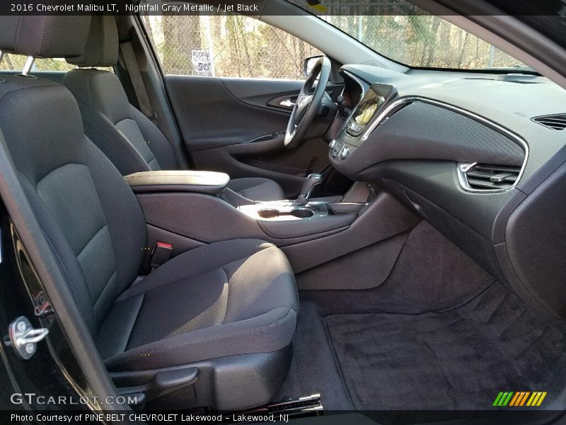 Nightfall Gray Metallic / Jet Black 2016 Chevrolet Malibu LT