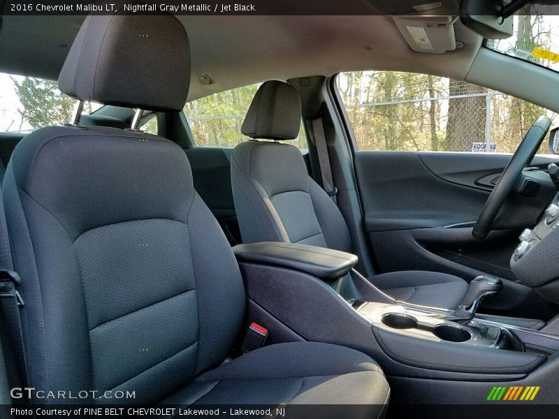 Nightfall Gray Metallic / Jet Black 2016 Chevrolet Malibu LT