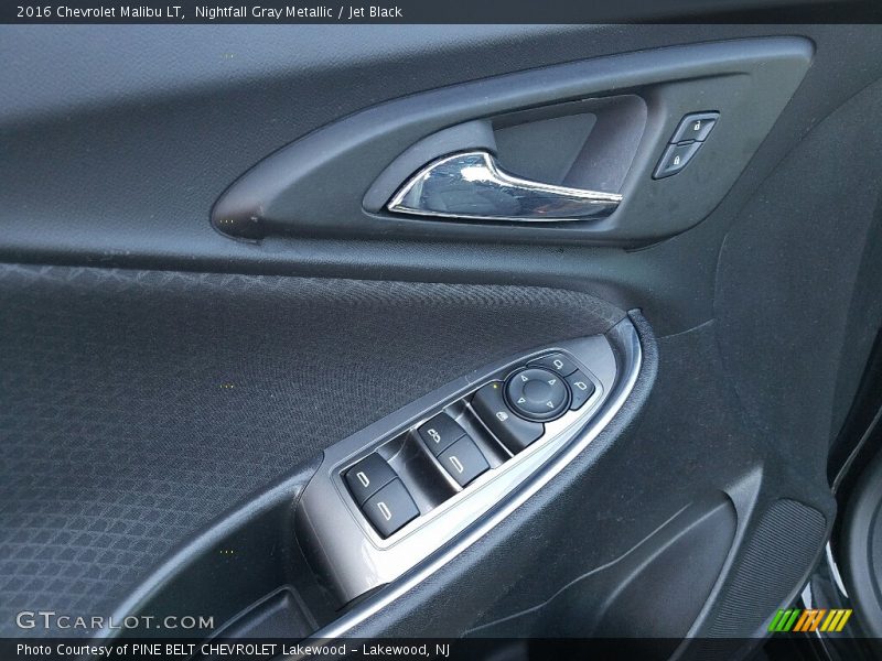 Nightfall Gray Metallic / Jet Black 2016 Chevrolet Malibu LT
