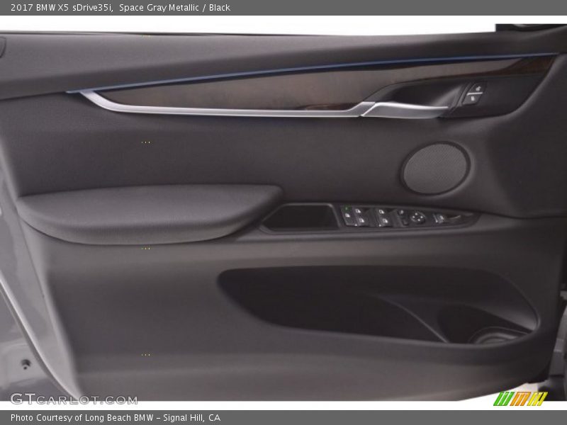 Space Gray Metallic / Black 2017 BMW X5 sDrive35i