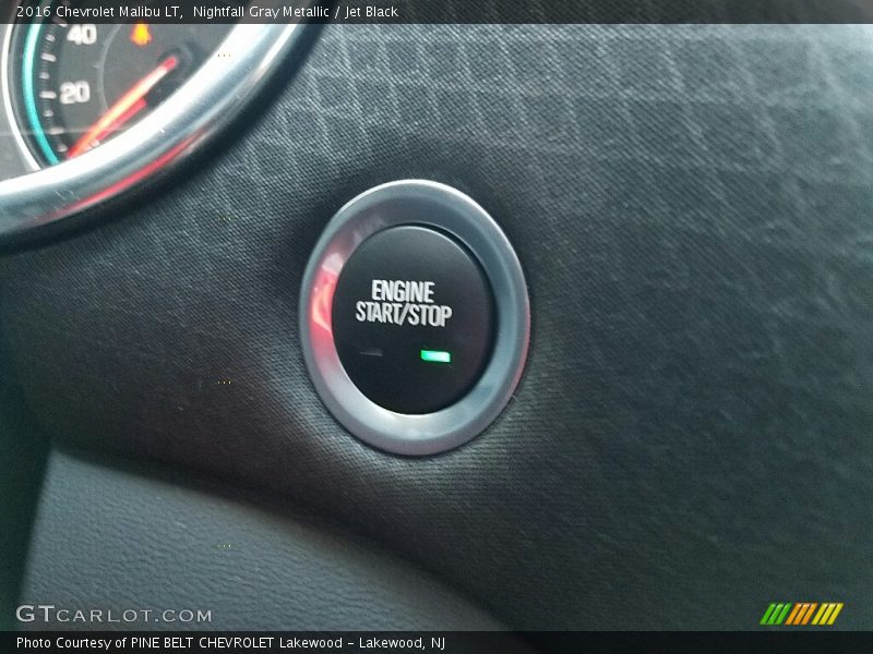 Nightfall Gray Metallic / Jet Black 2016 Chevrolet Malibu LT