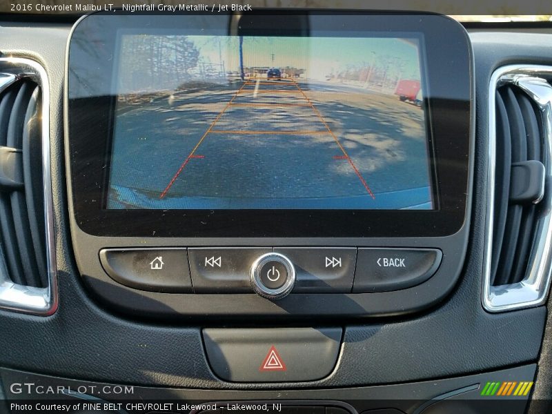 Nightfall Gray Metallic / Jet Black 2016 Chevrolet Malibu LT