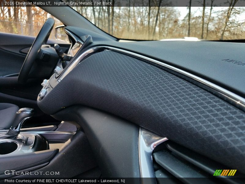 Nightfall Gray Metallic / Jet Black 2016 Chevrolet Malibu LT