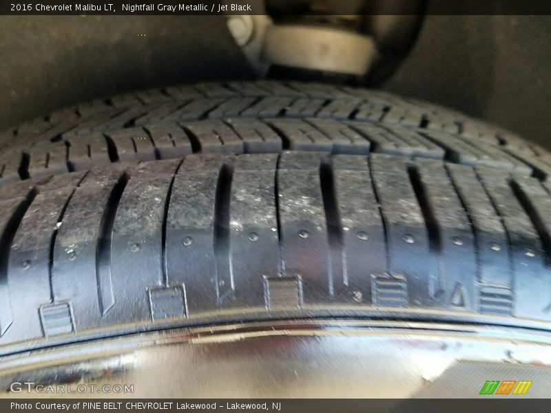 Nightfall Gray Metallic / Jet Black 2016 Chevrolet Malibu LT