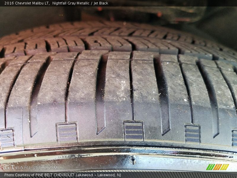 Nightfall Gray Metallic / Jet Black 2016 Chevrolet Malibu LT