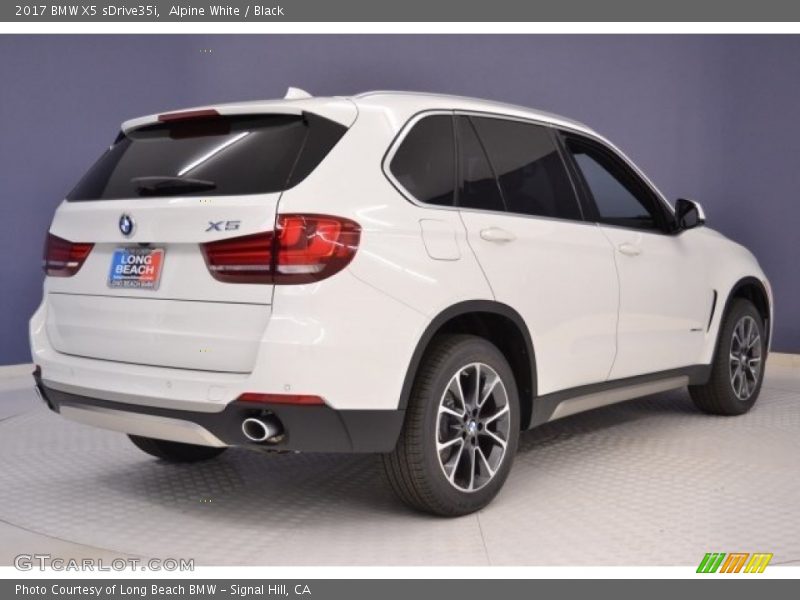Alpine White / Black 2017 BMW X5 sDrive35i