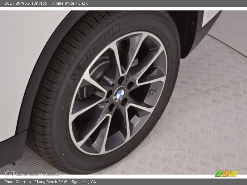 Alpine White / Black 2017 BMW X5 sDrive35i