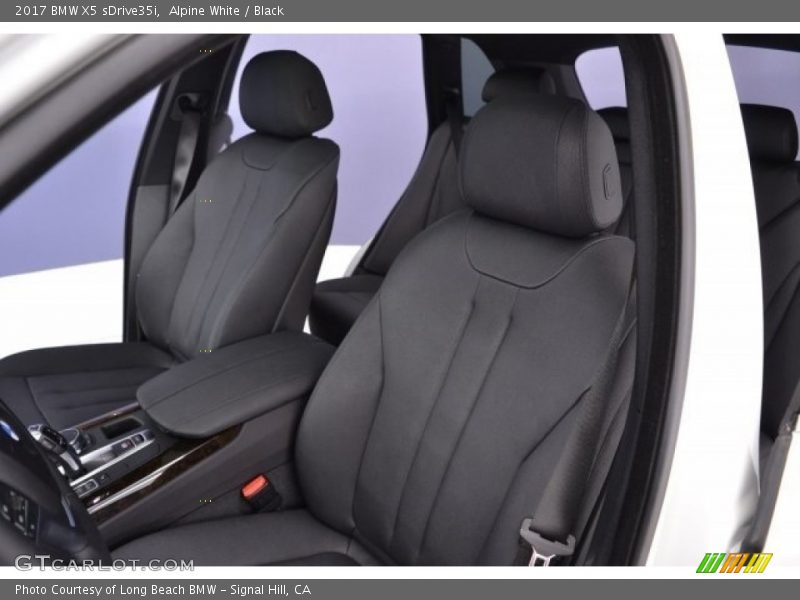 Alpine White / Black 2017 BMW X5 sDrive35i