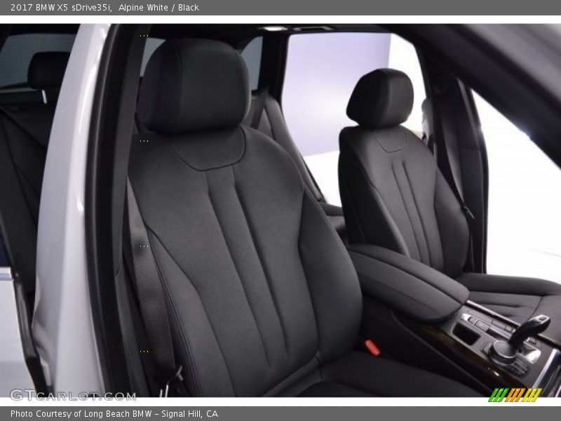 Alpine White / Black 2017 BMW X5 sDrive35i