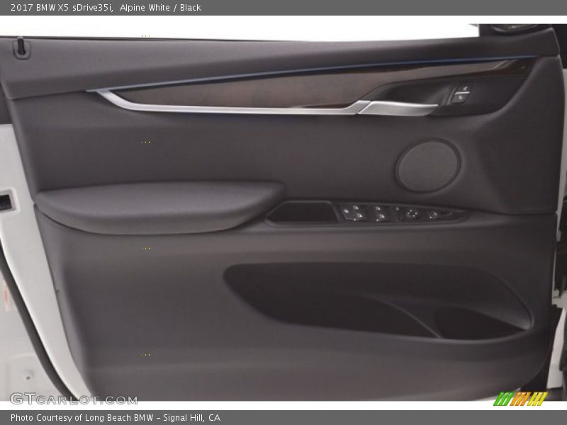 Alpine White / Black 2017 BMW X5 sDrive35i