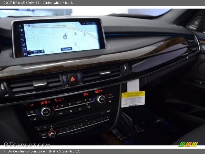 Alpine White / Black 2017 BMW X5 sDrive35i