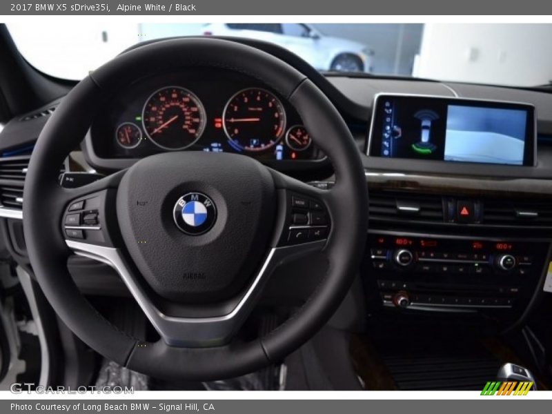 Alpine White / Black 2017 BMW X5 sDrive35i