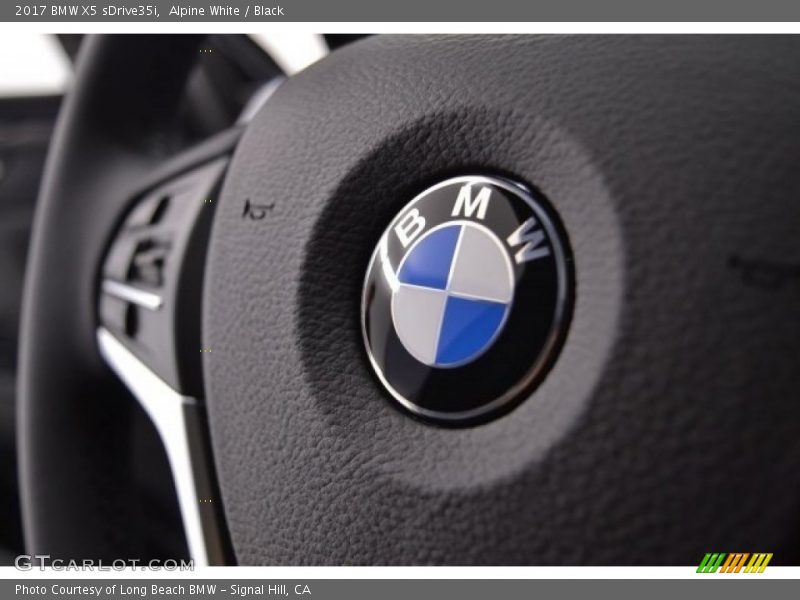 Alpine White / Black 2017 BMW X5 sDrive35i