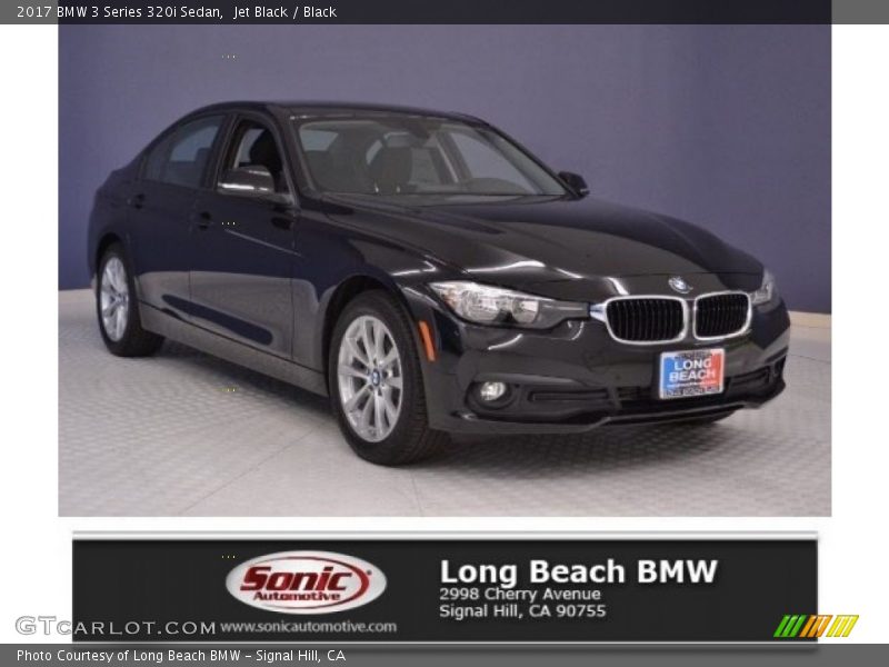 Jet Black / Black 2017 BMW 3 Series 320i Sedan