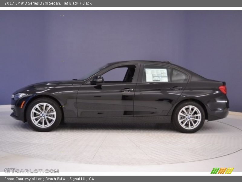 Jet Black / Black 2017 BMW 3 Series 320i Sedan