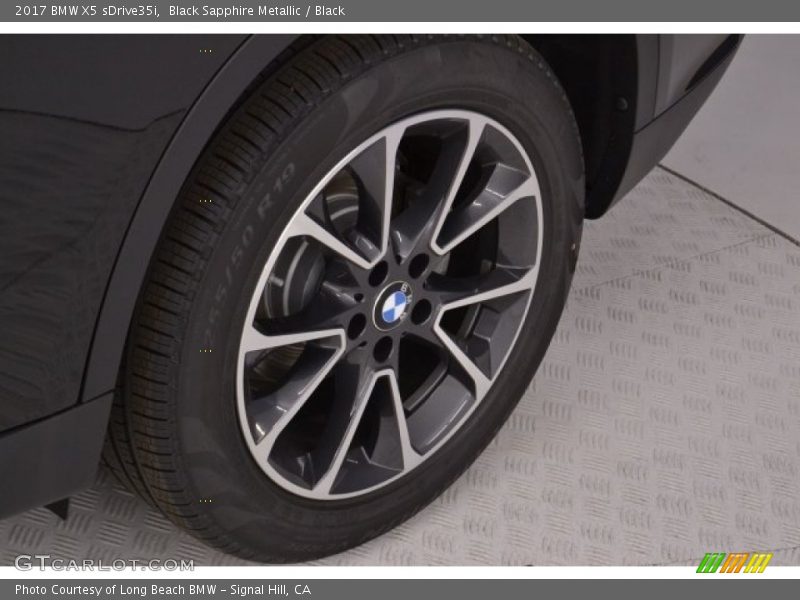 Black Sapphire Metallic / Black 2017 BMW X5 sDrive35i