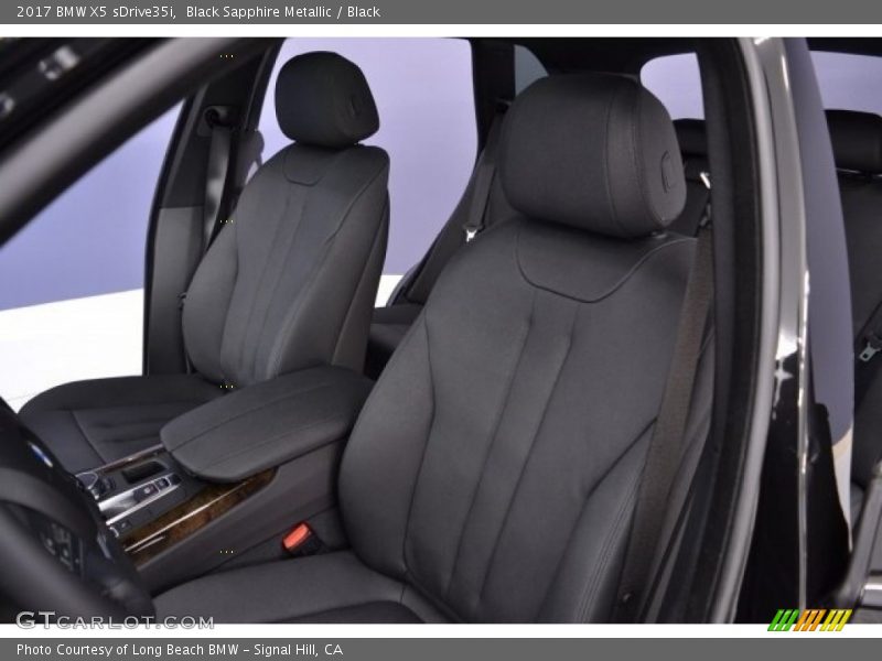 Black Sapphire Metallic / Black 2017 BMW X5 sDrive35i