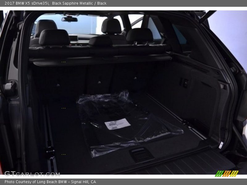 Black Sapphire Metallic / Black 2017 BMW X5 sDrive35i