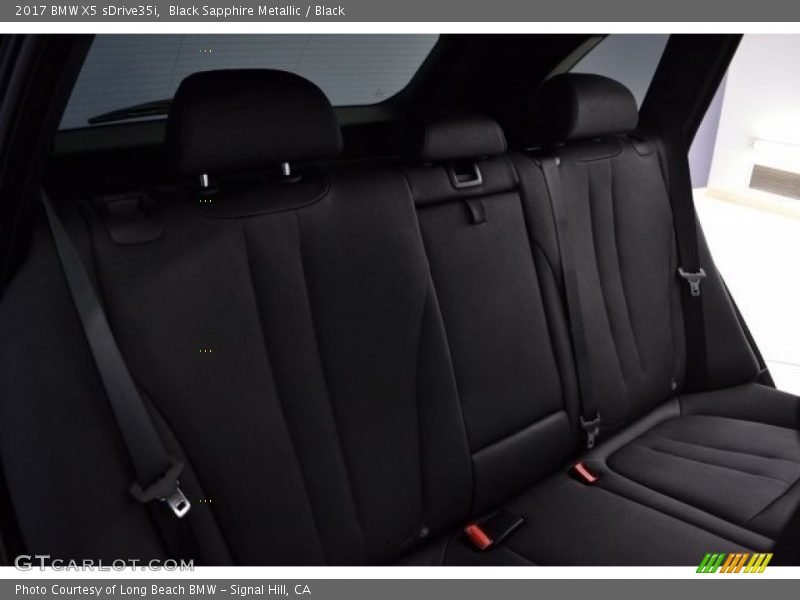 Black Sapphire Metallic / Black 2017 BMW X5 sDrive35i
