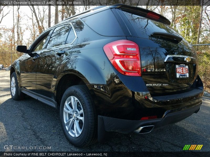 Black / Jet Black 2017 Chevrolet Equinox LT AWD