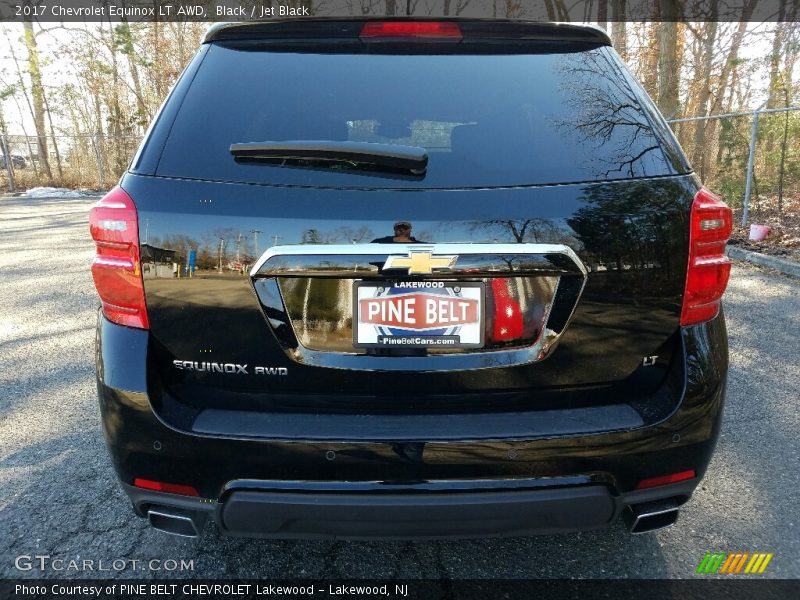 Black / Jet Black 2017 Chevrolet Equinox LT AWD