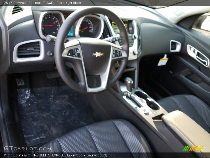 Black / Jet Black 2017 Chevrolet Equinox LT AWD