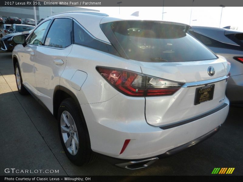 Eminent White Pearl / Parchment 2017 Lexus RX 350