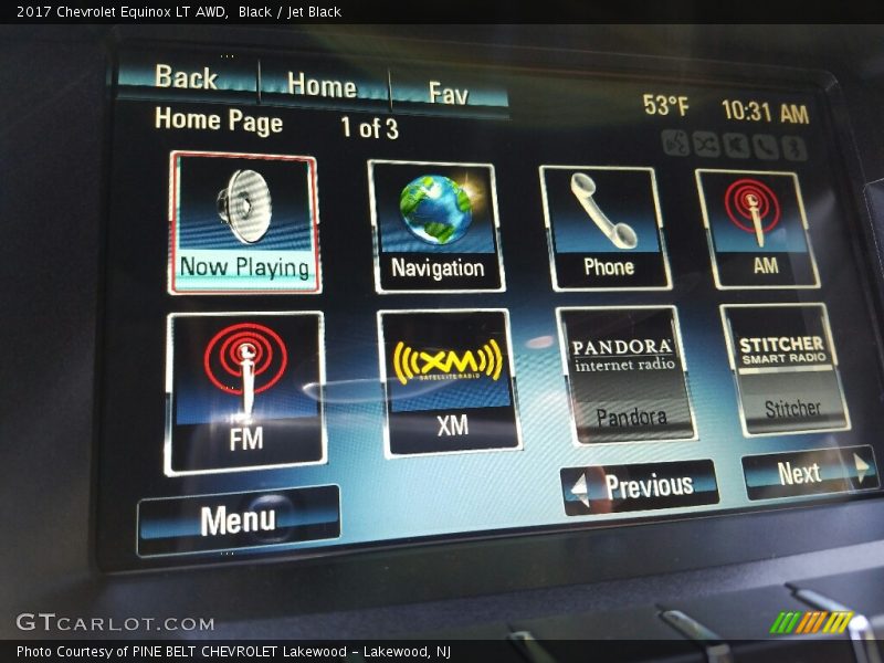 Black / Jet Black 2017 Chevrolet Equinox LT AWD