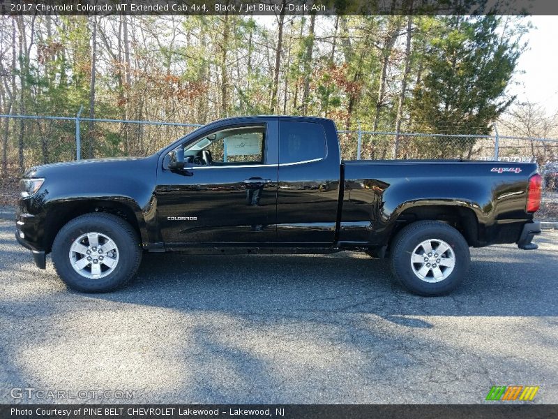  2017 Colorado WT Extended Cab 4x4 Black