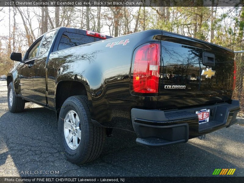 Black / Jet Black/­Dark Ash 2017 Chevrolet Colorado WT Extended Cab 4x4