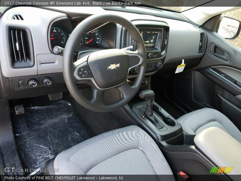 Black / Jet Black/­Dark Ash 2017 Chevrolet Colorado WT Extended Cab 4x4