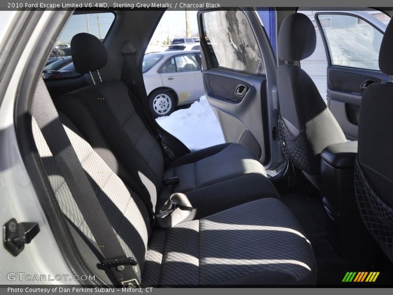 Sterling Grey Metallic / Charcoal Black 2010 Ford Escape Limited V6 4WD