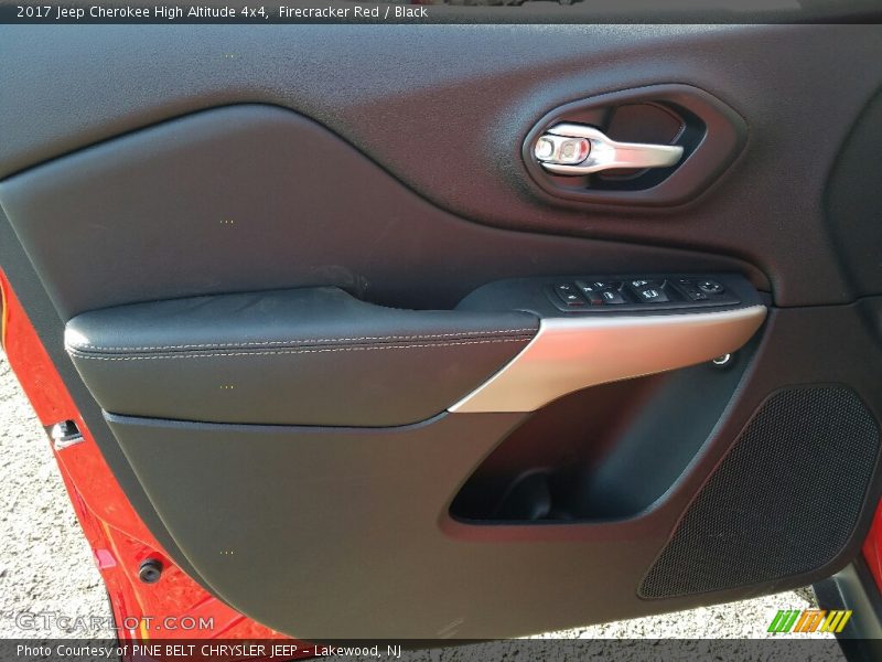 Firecracker Red / Black 2017 Jeep Cherokee High Altitude 4x4