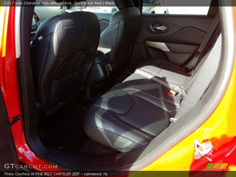 Firecracker Red / Black 2017 Jeep Cherokee High Altitude 4x4