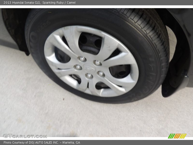 Sparkling Ruby / Camel 2013 Hyundai Sonata GLS