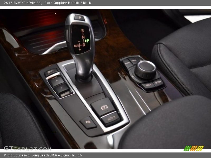 Black Sapphire Metallic / Black 2017 BMW X3 sDrive28i