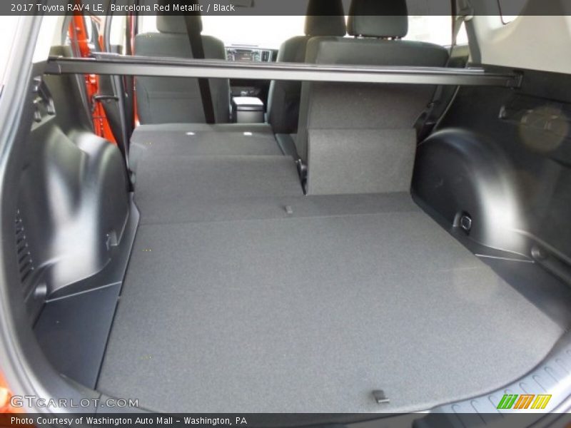 Barcelona Red Metallic / Black 2017 Toyota RAV4 LE