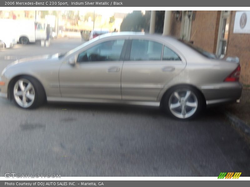 Iridium Silver Metallic / Black 2006 Mercedes-Benz C 230 Sport