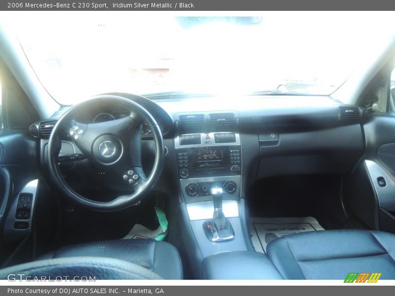 Iridium Silver Metallic / Black 2006 Mercedes-Benz C 230 Sport