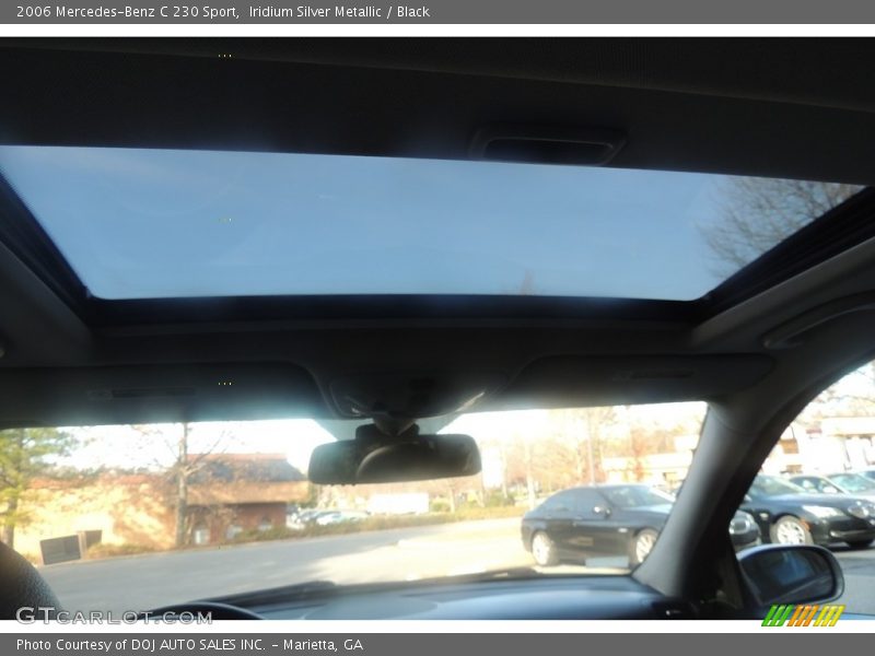 Iridium Silver Metallic / Black 2006 Mercedes-Benz C 230 Sport