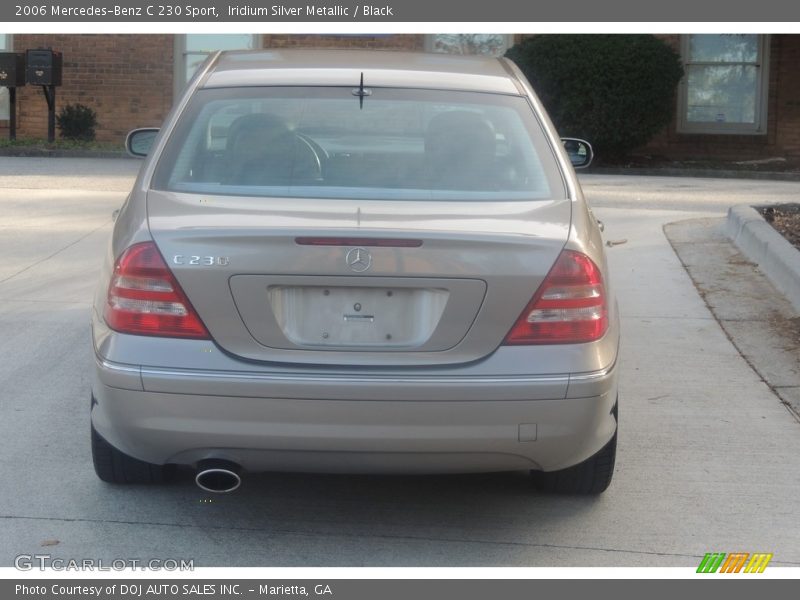 Iridium Silver Metallic / Black 2006 Mercedes-Benz C 230 Sport