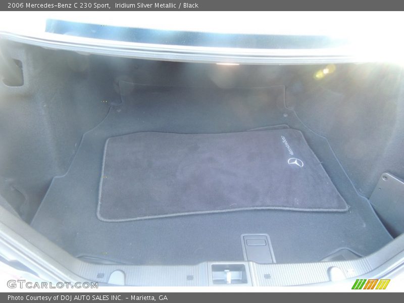 Iridium Silver Metallic / Black 2006 Mercedes-Benz C 230 Sport