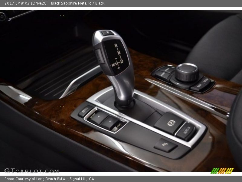 Black Sapphire Metallic / Black 2017 BMW X3 sDrive28i