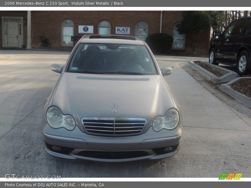 Iridium Silver Metallic / Black 2006 Mercedes-Benz C 230 Sport